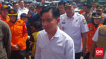 Gibran Saat Jenguk Ojol di RS Pelni: Istirahat Cukup 3 Hari Pulang